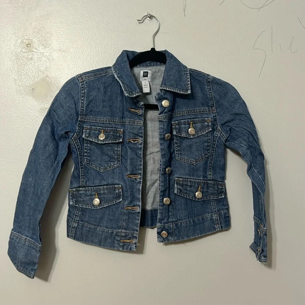 Gap kids Structured Jean Jacket Dize M
